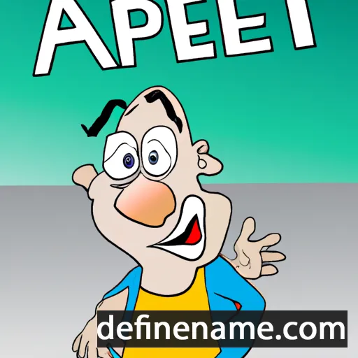 cartoon of the name Aripert