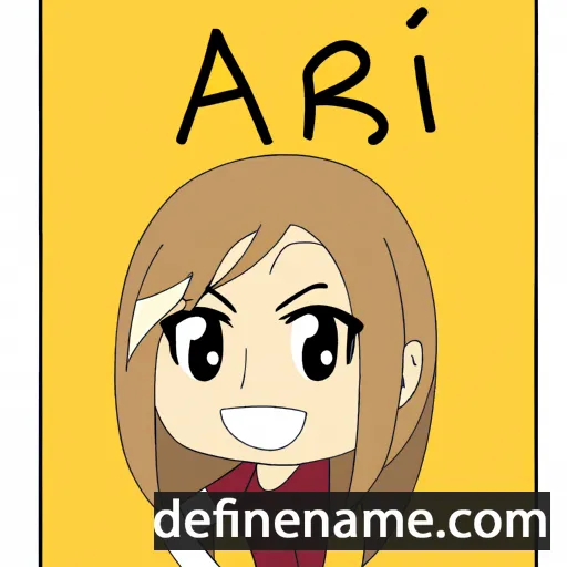 Arisai cartoon