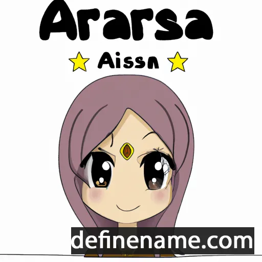 Arisara cartoon