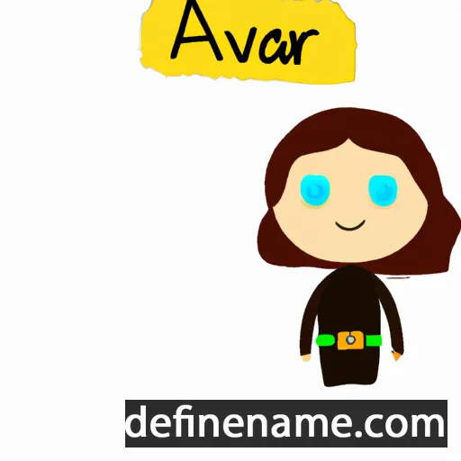 cartoon of the name Árna