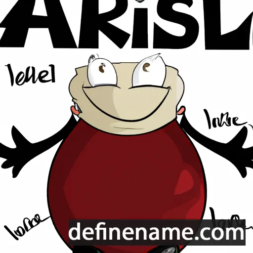 cartoon of the name Ársæll