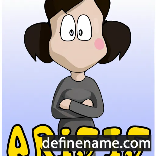 cartoon of the name Arisje