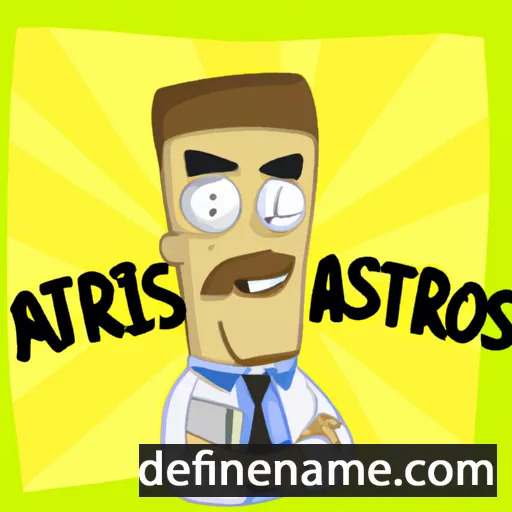 Aristajos cartoon