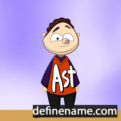 cartoon of the name Ariste