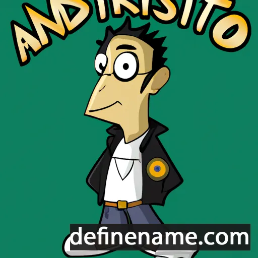 cartoon of the name Aristido