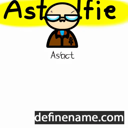 cartoon of the name Aristile