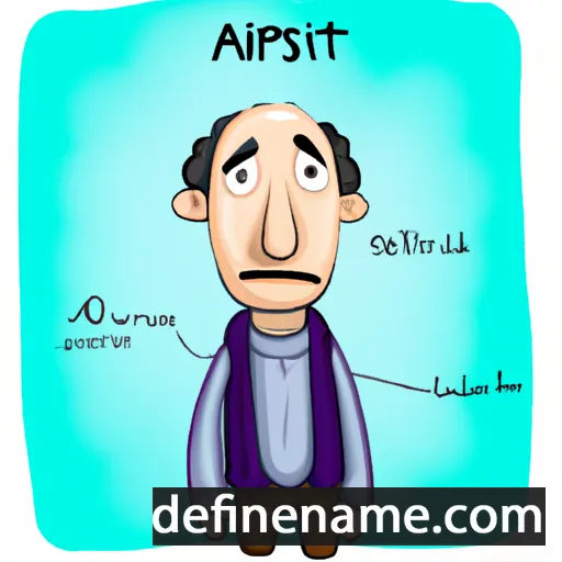 cartoon of the name Aristip