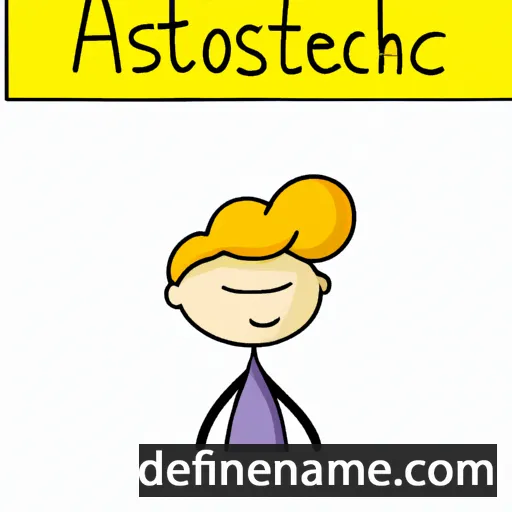 cartoon of the name Aristoclea