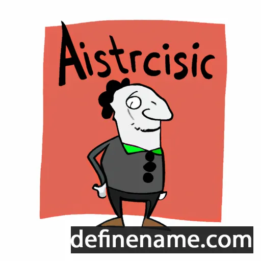 cartoon of the name Aristocli