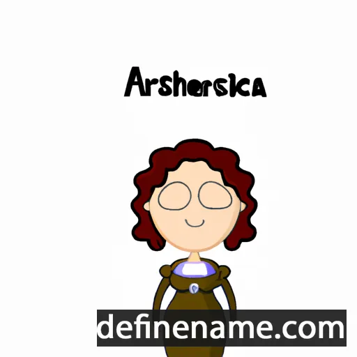 cartoon of the name Aristomeda