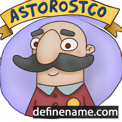 Aristosseno cartoon