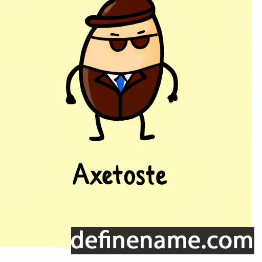 Aristoxène cartoon