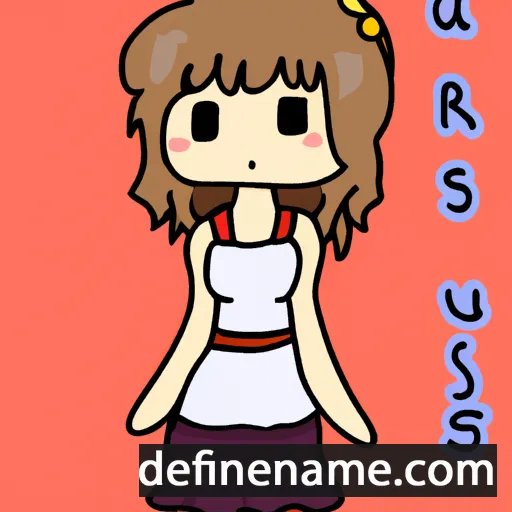 Arisu cartoon