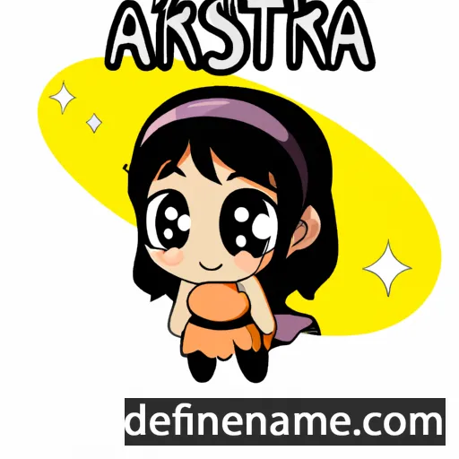 cartoon of the name Aritsara