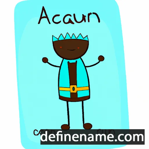 cartoon of the name Ariucan