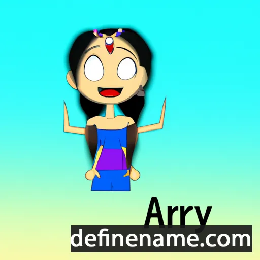 Ariya cartoon