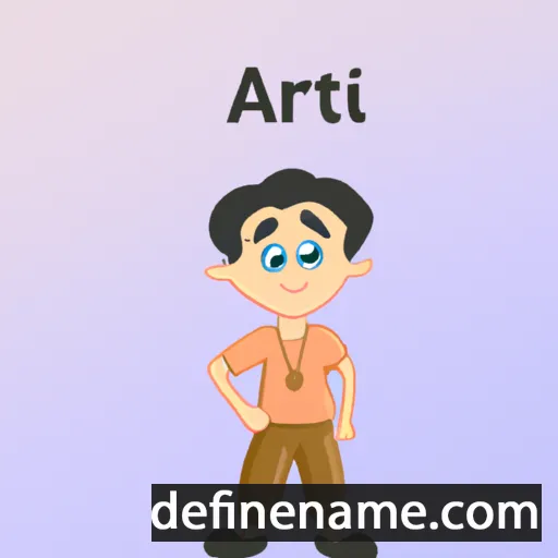 Arjati cartoon