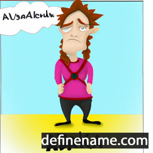 cartoon of the name Arkadija