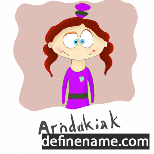 cartoon of the name Arkadina