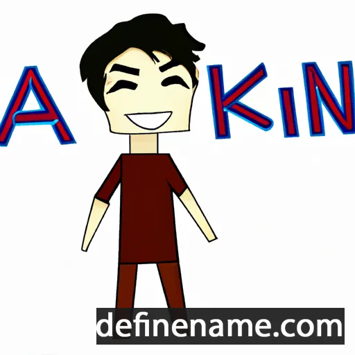 cartoon of the name Arkin