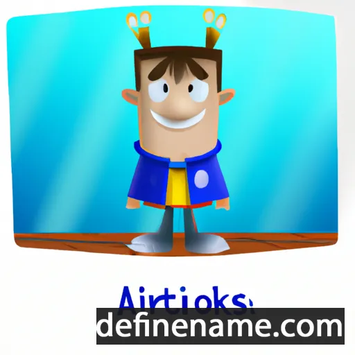 cartoon of the name Arktinos