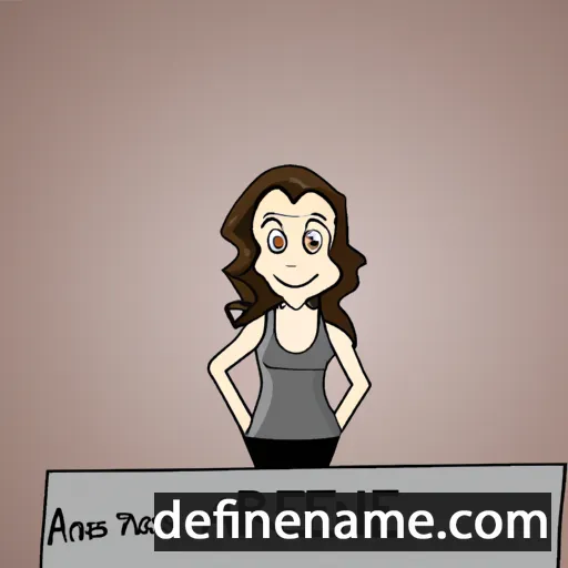 cartoon of the name Arleene