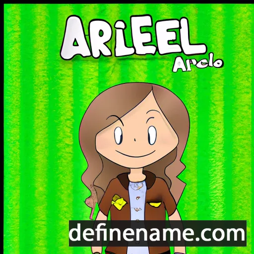 cartoon of the name Arliene