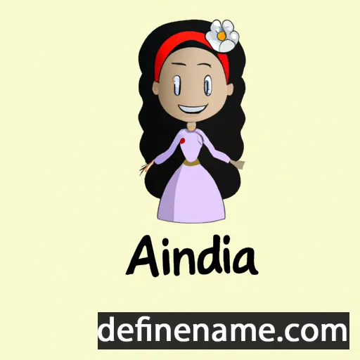 cartoon of the name Arlinda