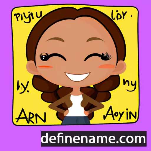 Arlynn cartoon