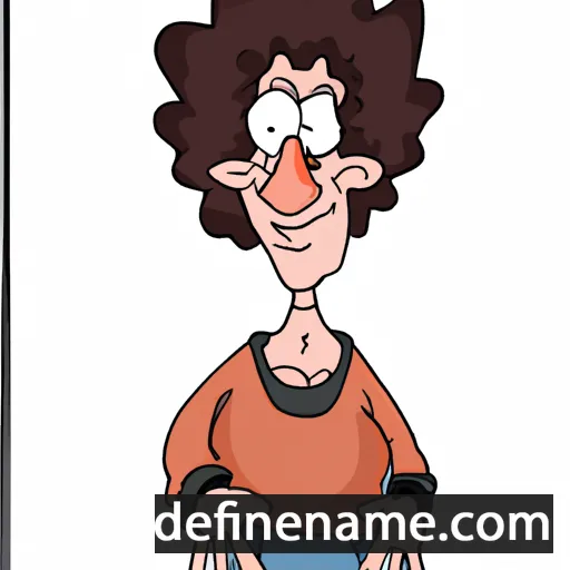 cartoon of the name Armande