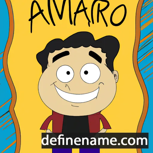 cartoon of the name Armano