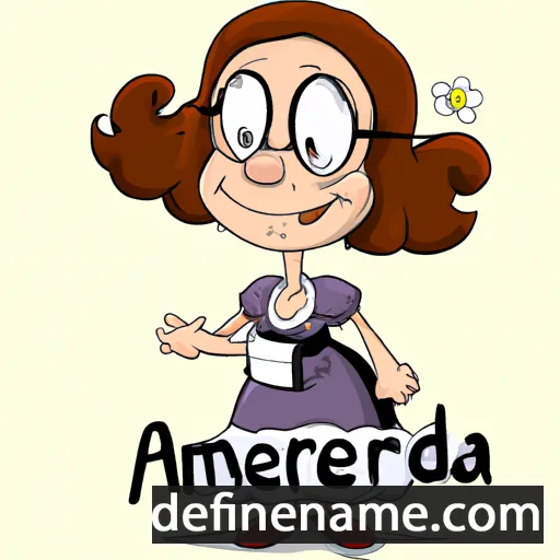 Armelda cartoon