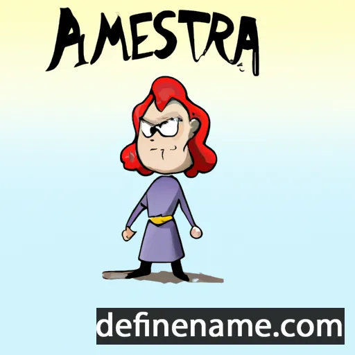 Armesta cartoon