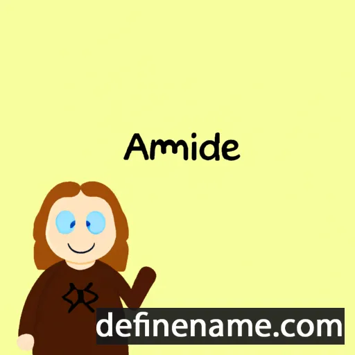 cartoon of the name Armhild