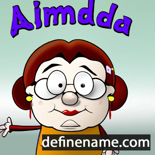 cartoon of the name Armilda