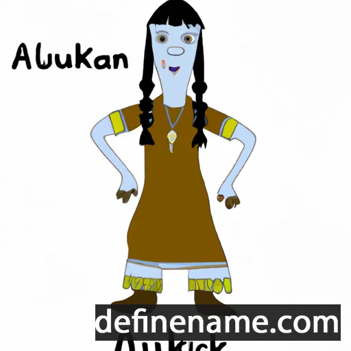 cartoon of the name Arnaaluk