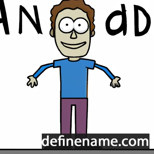 cartoon of the name Arnald