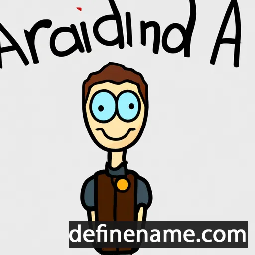 Arnaldr cartoon