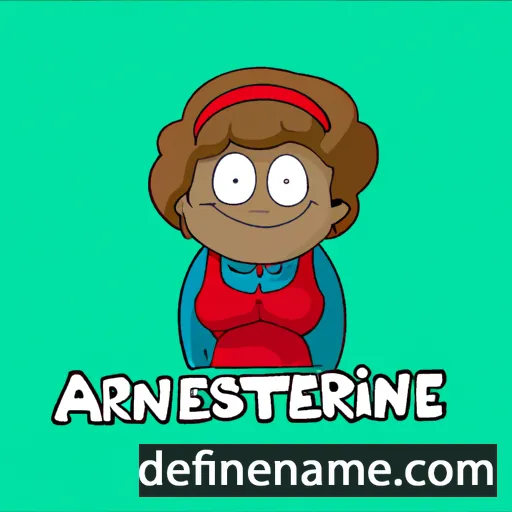 Arnéstine cartoon