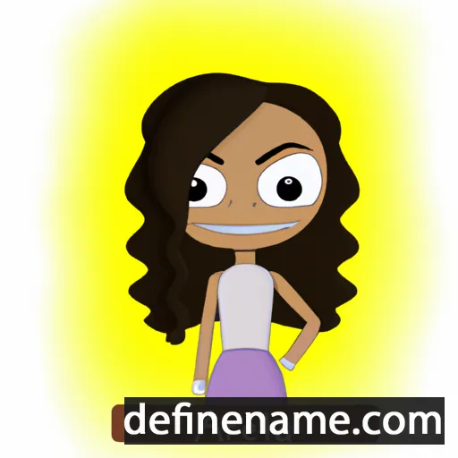 cartoon of the name Arnella