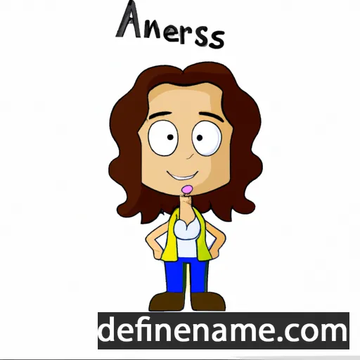 Arnessa cartoon