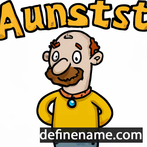 cartoon of the name Arnestu