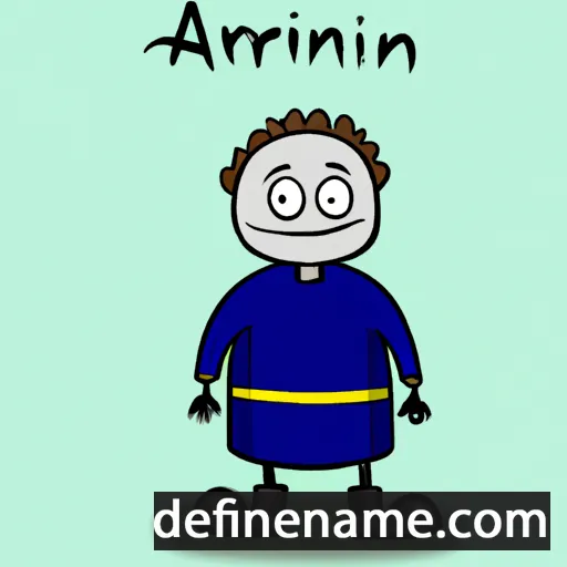 cartoon of the name Arnfinnur