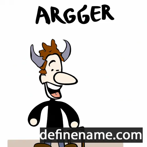 Arngeirr cartoon