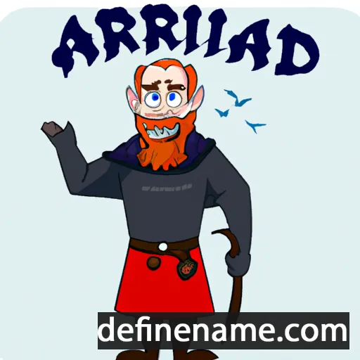 Arnhǫfði cartoon