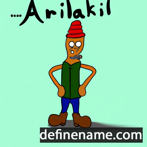 Arnkætill cartoon