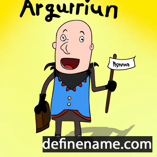 Arnlaugur cartoon