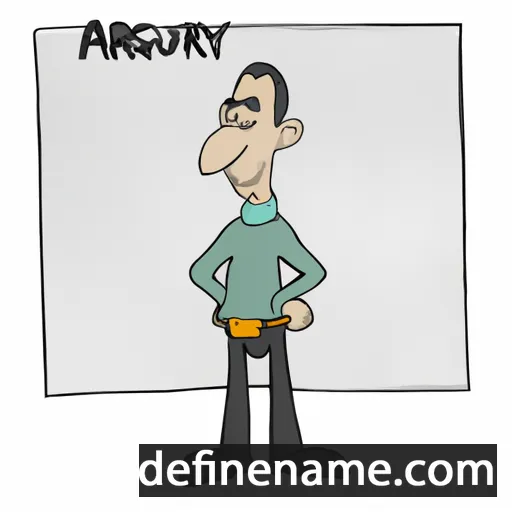 Arnleygur cartoon