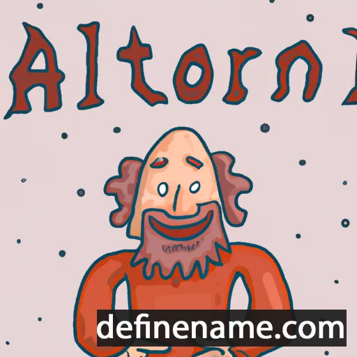 cartoon of the name Arnliótr