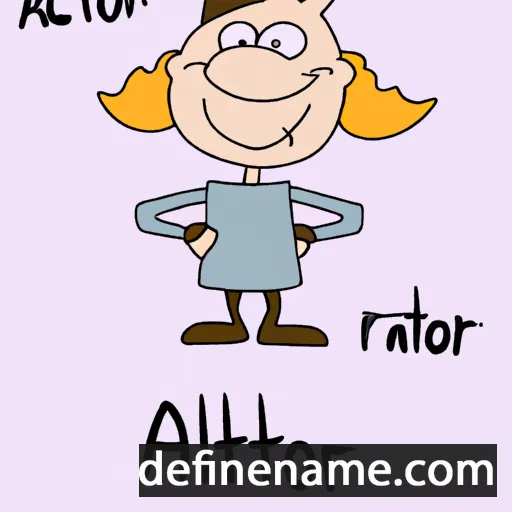 cartoon of the name Arnljot